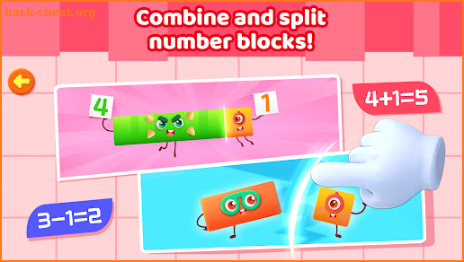 Baby Panda's Number Blocks screenshot