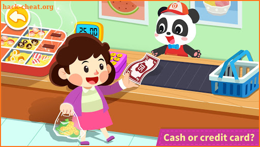 Baby Panda's Town: Supermarket screenshot