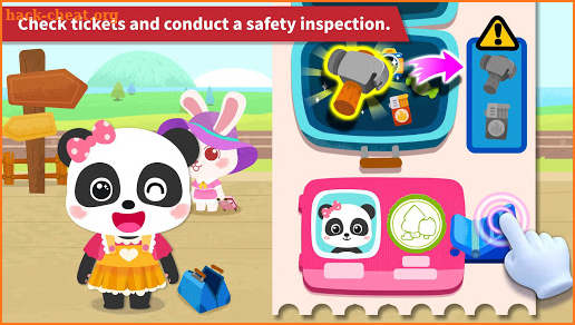 Baby Panda's Train screenshot