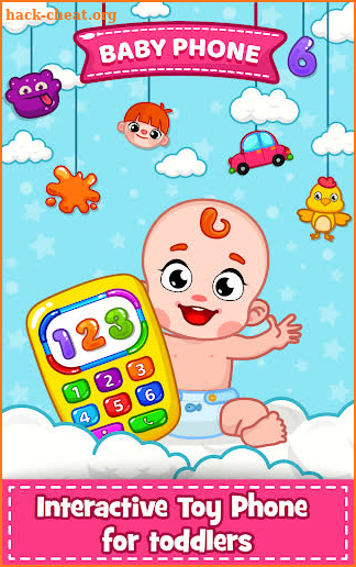 Baby Phone for toddlers - Numbers, Animals & Music screenshot