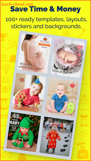 Baby Photo Editor, Pregnancy Collage Maker screenshot