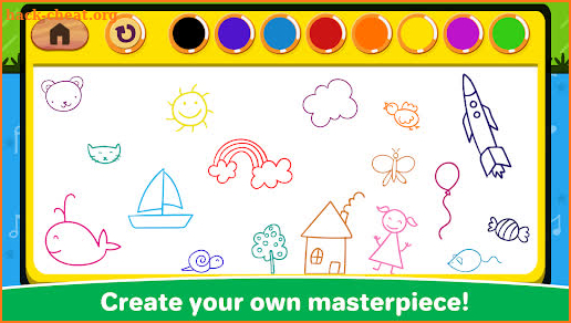 Baby Piano & Kids Music Games screenshot