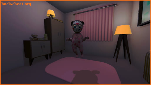 Baby Pink in Scary House Mod screenshot