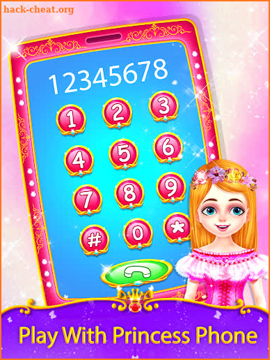 Baby Princess Phone - Pink Princess Baby Phone screenshot