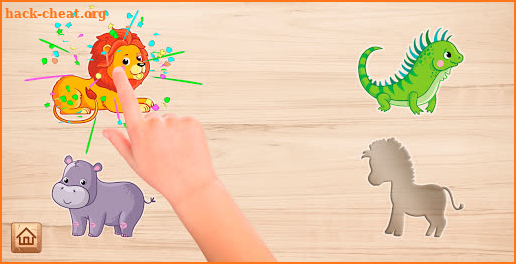 Baby Puzzles Wooden Blocks - baby games offline screenshot