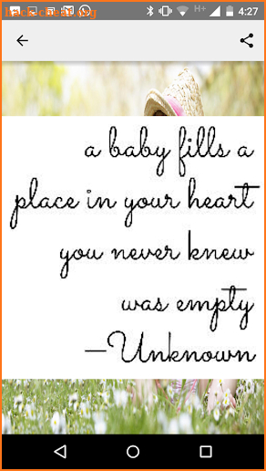 Baby Quotes screenshot