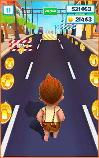 Baby Run - Babysitter City Escape screenshot