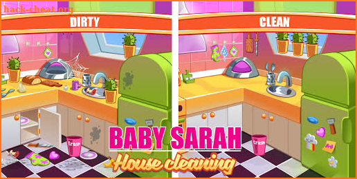 Baby Sarah: Cleaning House screenshot