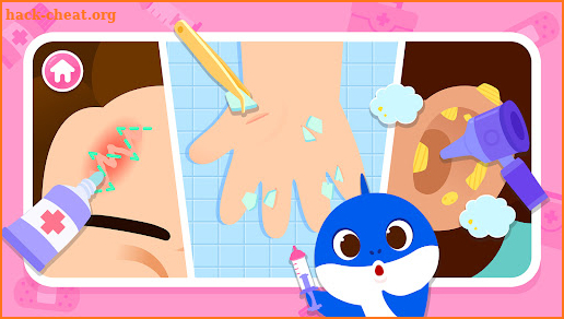 Baby Shark Hospital Play: Game screenshot