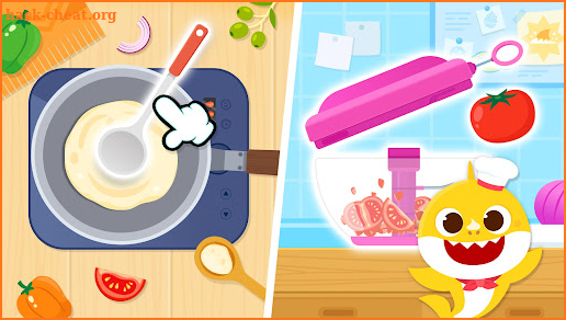 Baby Shark Taco Sandwich Maker screenshot