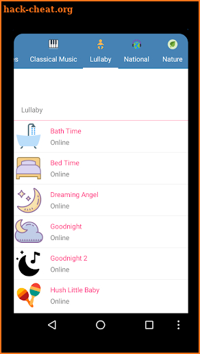 Baby Sleep Sounds Free screenshot