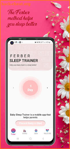 Baby Sleep Trainer Ferber Step screenshot