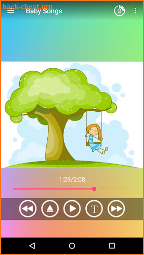 Baby songs free Nursery rhymes screenshot