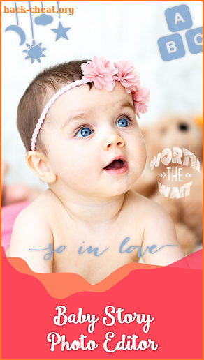 Baby Story Photo Editor screenshot