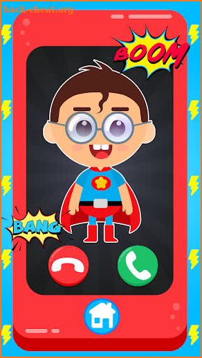 Baby Superhero Phone screenshot