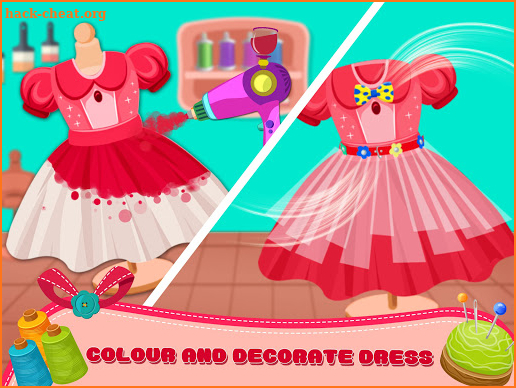 Baby Tailor Fashion Dress Up Shop screenshot