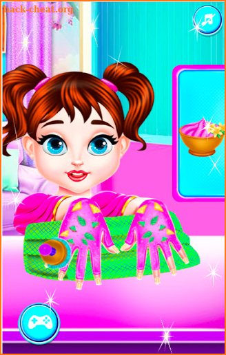 Baby Taylor Hand Care - Game girls screenshot