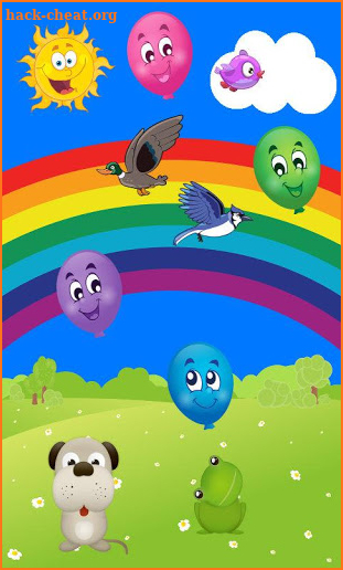 Baby Touch Balloon Pop Game screenshot