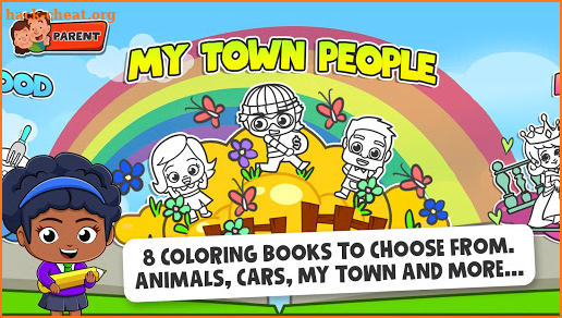 Baby Town : Kids Coloring Book screenshot