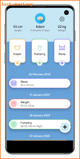 Baby Tracker screenshot