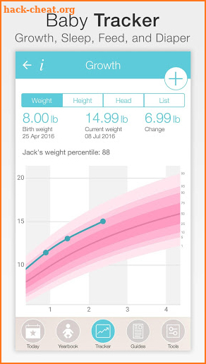 Baby + – your baby tracker screenshot