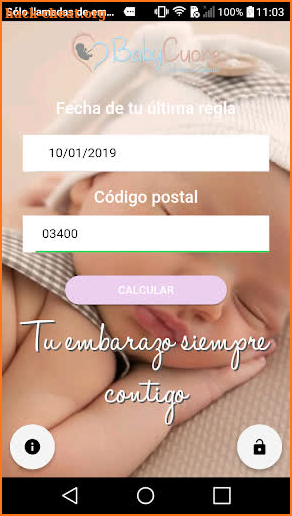 BabyCuore App screenshot