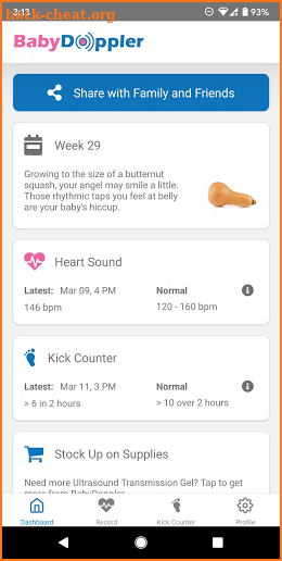 BabyDoppler screenshot