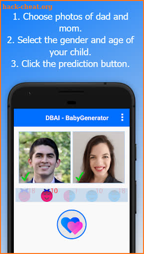 BabyGenerator - Predict your future baby face screenshot