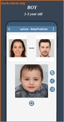 BabyPredictor - Generate your future baby face screenshot