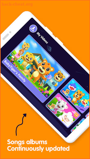 BabyTiger TV-Nursery Rhymes screenshot