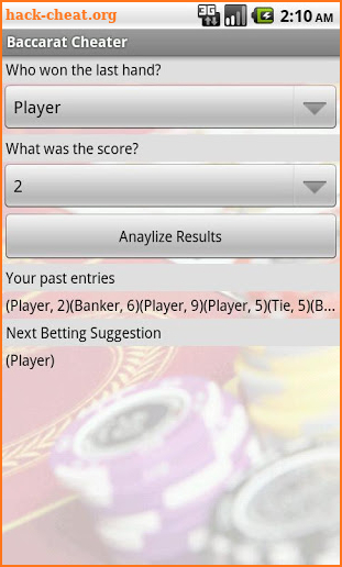 Baccarat Cheater *ON SALE* screenshot