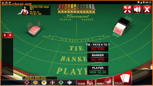 BACCARAT MOBILE  - No Real Money screenshot