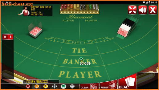 BACCARAT MOBILE  - No Real Money screenshot