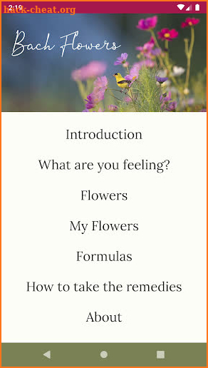 Bach Flowers: Choosing your remedies screenshot