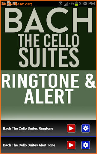 Bach The Cello Suites Ringtone screenshot