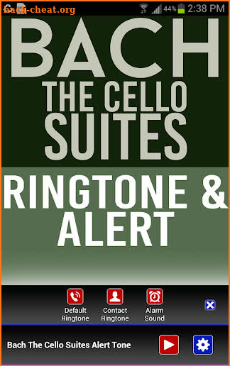 Bach The Cello Suites Ringtone screenshot