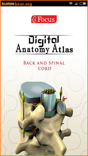 BACK AND SPINAL CORD - ATLAS screenshot