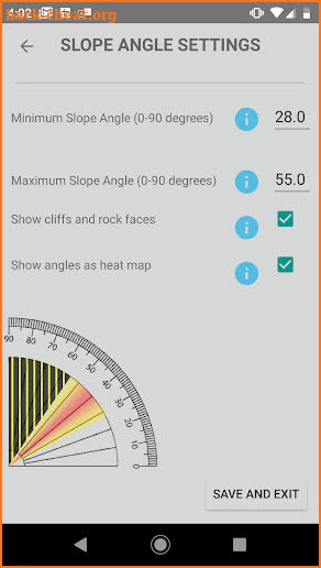 Backcountry Map screenshot