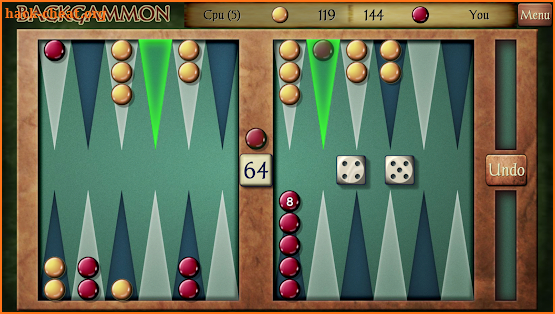 Backgammon screenshot