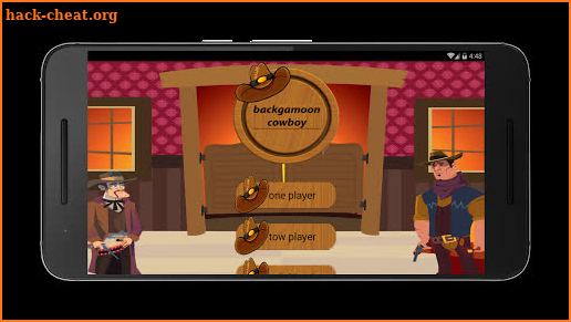 Backgammon Cowboy screenshot