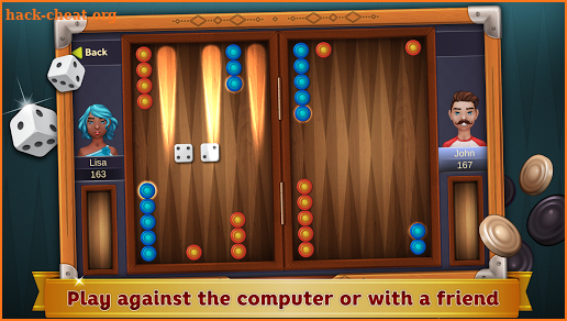 Backgammon Deluxe screenshot