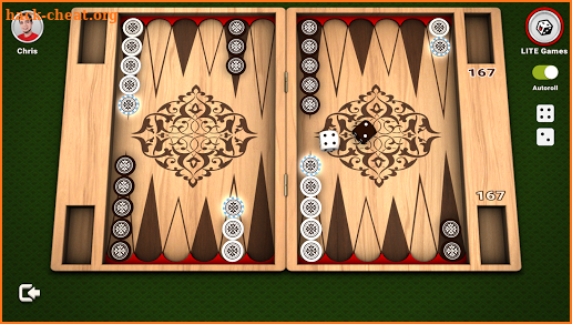 Backgammon - Free Board Game by LITE Games screenshot