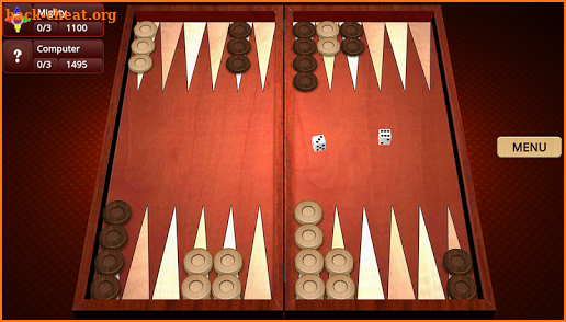 Backgammon Mighty screenshot