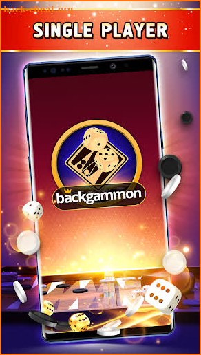 Backgammon Offline - Single Player Board Game screenshot