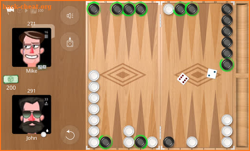 Backgammon Online screenshot