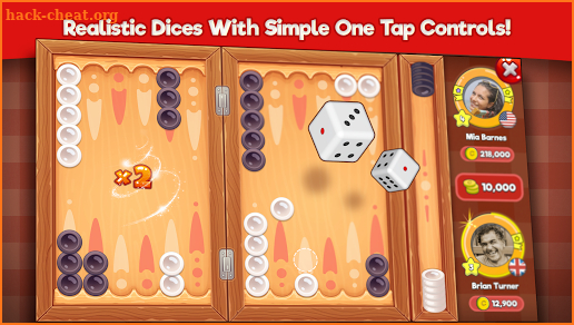 Backgammon Stars, Tavla screenshot