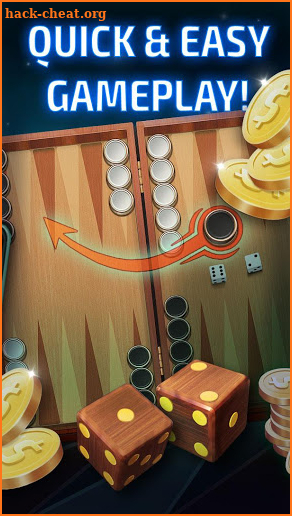 Backgammon Tournament - free backgammon online screenshot