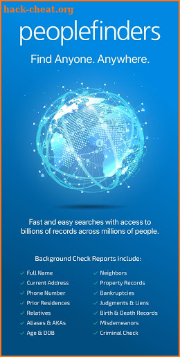 Background Check & People Search | PeopleFinders screenshot