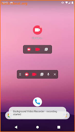 Background Video Recorder screenshot