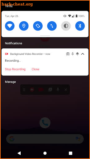 Background Video Recorder screenshot